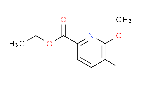 CAS No. 1823870-76-3, Ethyl 5-iodo-6-methoxypicolinate