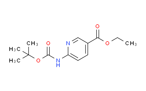 CAS No. 169280-82-4, Ethyl 6-((tert-butoxycarbonyl)amino)nicotinate