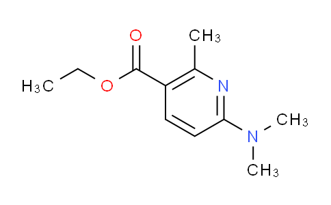 CAS No. 211762-40-2, Ethyl 6-(dimethylamino)-2-methylnicotinate
