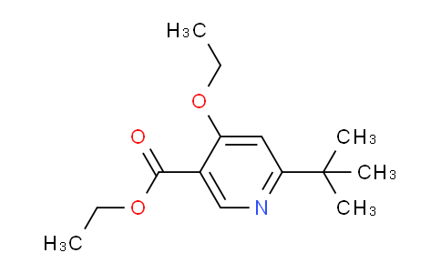 CAS No. 1143519-20-3, Ethyl 6-(tert-butyl)-4-ethoxynicotinate
