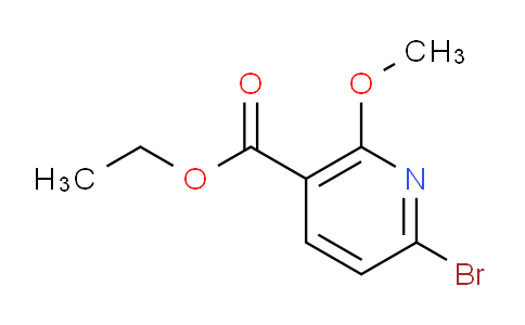 CAS No. 1804507-80-9, Ethyl 6-bromo-2-methoxynicotinate