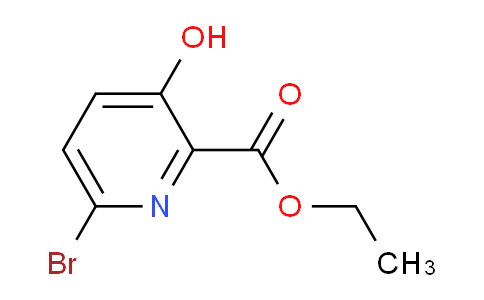 CAS No. 1807217-80-6, Ethyl 6-bromo-3-hydroxypicolinate