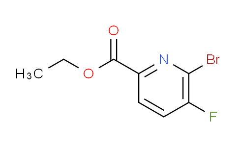 CAS No. 1214363-55-9, Ethyl 6-bromo-5-fluoropicolinate
