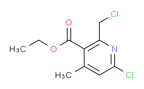 CAS No. 1315545-01-7, Ethyl 6-chloro-2-(chloromethyl)-4-methylnicotinate