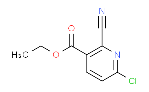 CAS No. 106718-96-1, Ethyl 6-chloro-2-cyanonicotinate