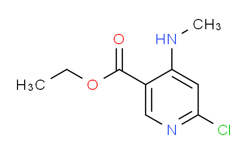 CAS No. 449811-28-3, Ethyl 6-chloro-4-(methylamino)nicotinate