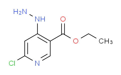 CAS No. 845655-96-1, Ethyl 6-chloro-4-hydrazinylnicotinate