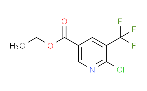CAS No. 1807043-43-1, Ethyl 6-chloro-5-(trifluoromethyl)nicotinate
