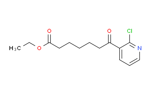 CAS No. 890100-59-1, Ethyl 7-(2-chloro-3-pyridyl)-7-oxoheptanoate