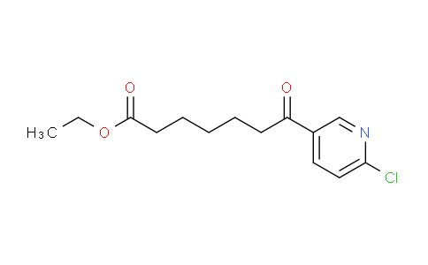 CAS No. 890100-69-3, Ethyl 7-(6-chloropyridin-3-yl)-7-oxoheptanoate