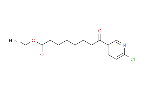 CAS No. 890100-72-8, Ethyl 8-(6-chloropyridin-3-yl)-8-oxooctanoate