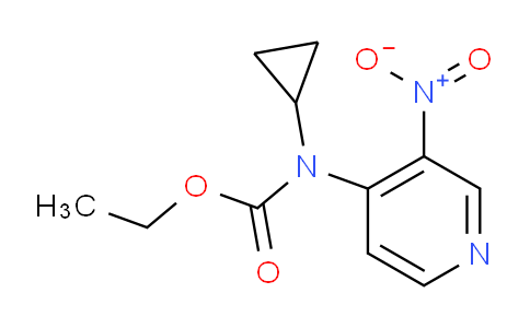 CAS No. 797032-05-4, Ethyl cyclopropyl(3-nitropyridin-4-yl)carbamate