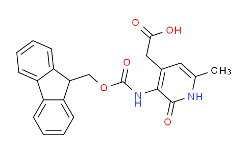 1076196-99-0 | Fmoc-3-amino-6-methyl-1-carboxymethyl-pyridin-2-one