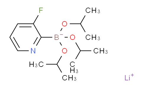 CAS No. 1393822-82-6, Lithium (3-fluoropyridin-2-yl)triisopropoxyborate