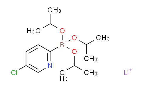 CAS No. 1256364-35-8, Lithium (5-chloropyridin-2-yl)triisopropoxyborate