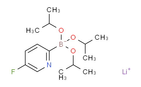CAS No. 1048030-49-4, Lithium (5-fluoropyridin-2-yl)triisopropoxyborate