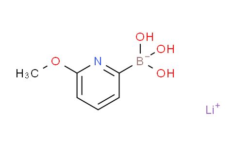 CAS No. 1393822-93-9, Lithium (6-methoxypyridin-2-yl)trihydroxyborate