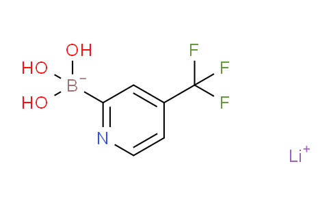 CAS No. 1393822-85-9, Lithium trihydroxy(4-(trifluoromethyl)pyridin-2-yl)borate
