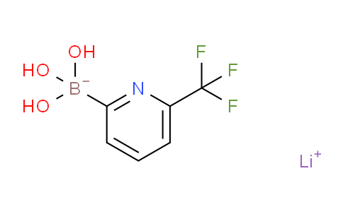 CAS No. 1393822-87-1, Lithium trihydroxy(6-(trifluoromethyl)pyridin-2-yl)borate