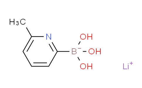 CAS No. 1393822-95-1, Lithium trihydroxy(6-methylpyridin-2-yl)borate