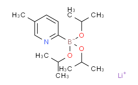 CAS No. 1256364-31-4, Lithium triisopropoxy(5-methylpyridin-2-yl)borate