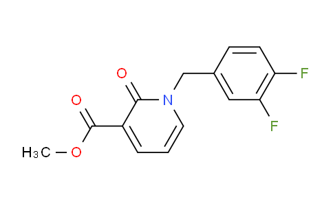 CAS No. 1001414-50-1, Methyl 1-(3,4-difluorobenzyl)-2-oxo-1,2-dihydropyridine-3-carboxylate
