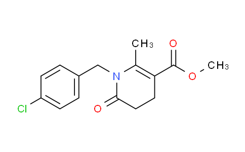 CAS No. 338748-81-5, Methyl 1-(4-chlorobenzyl)-2-methyl-6-oxo-1,4,5,6-tetrahydropyridine-3-carboxylate