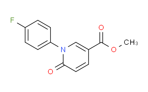 CAS No. 929000-81-7, Methyl 1-(4-fluorophenyl)-6-oxo-1,6-dihydropyridine-3-carboxylate