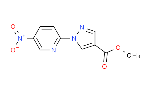 CAS No. 1171459-53-2, Methyl 1-(5-nitropyridin-2-yl)-1H-pyrazole-4-carboxylate