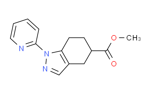 CAS No. 68587-29-1, Methyl 1-(pyridin-2-yl)-4,5,6,7-tetrahydro-1H-indazole-5-carboxylate