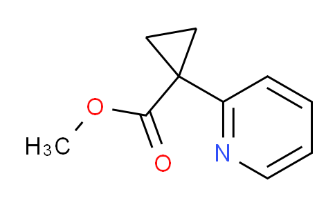 CAS No. 162960-27-2, Methyl 1-(pyridin-2-yl)cyclopropanecarboxylate