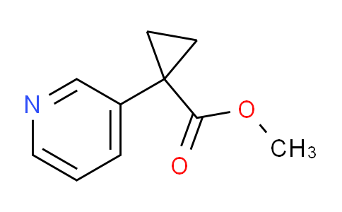 CAS No. 1354940-85-4, Methyl 1-(pyridin-3-yl)cyclopropanecarboxylate