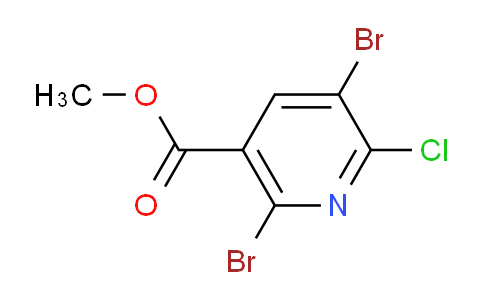 CAS No. 2044704-93-8, Methyl 2,5-dibromo-6-chloronicotinate