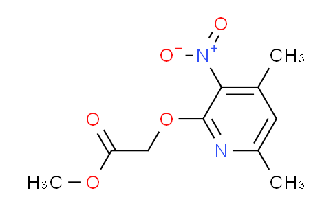 CAS No. 893764-49-3, Methyl 2-((4,6-dimethyl-3-nitropyridin-2-yl)oxy)acetate