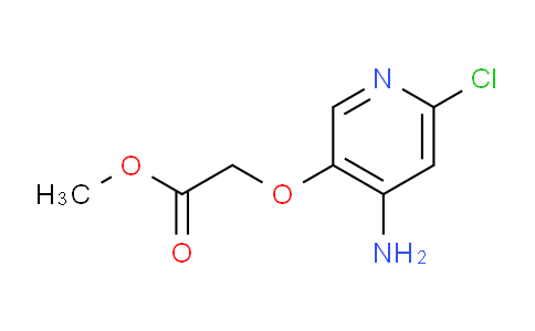 CAS No. 1823872-37-2, Methyl 2-((4-amino-6-chloropyridin-3-yl)oxy)acetate