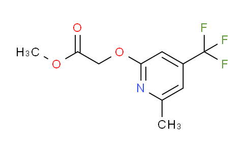 CAS No. 1713668-07-5, Methyl 2-((6-methyl-4-(trifluoromethyl)pyridin-2-yl)oxy)acetate