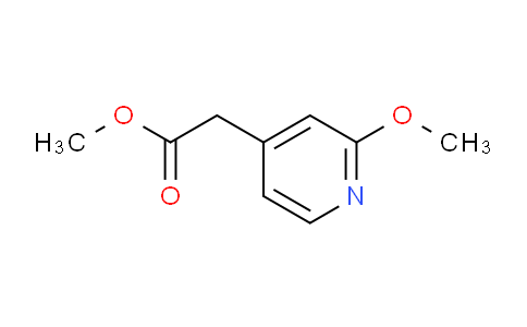 CAS No. 464152-37-2, Methyl 2-(2-methoxypyridin-4-yl)acetate