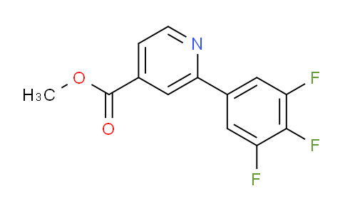 CAS No. 1251843-90-9, Methyl 2-(3,4,5-trifluorophenyl)isonicotinate