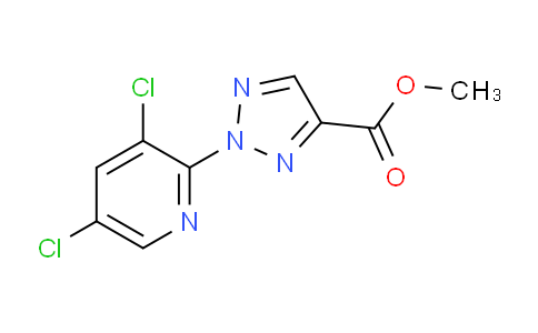 CAS No. 1431728-29-8, Methyl 2-(3,5-dichloropyridin-2-yl)-2H-1,2,3-triazole-4-carboxylate