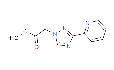 CAS No. 1416340-58-3, Methyl 2-(3-(pyridin-2-yl)-1H-1,2,4-triazol-1-yl)acetate