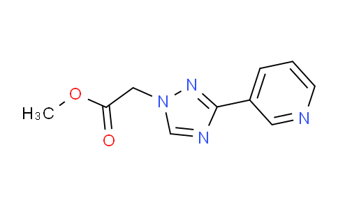 CAS No. 1416339-39-3, Methyl 2-(3-(pyridin-3-yl)-1H-1,2,4-triazol-1-yl)acetate