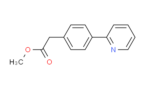 CAS No. 348086-69-1, Methyl 2-(4-(pyridin-2-yl)phenyl)acetate