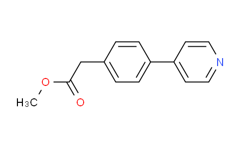 CAS No. 1951439-47-6, Methyl 2-(4-(pyridin-4-yl)phenyl)acetate