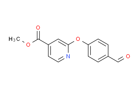 CAS No. 1415719-27-5, Methyl 2-(4-formylphenoxy)isonicotinate