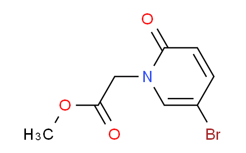 CAS No. 1040020-44-7, Methyl 2-(5-bromo-2-oxopyridin-1(2H)-yl)acetate
