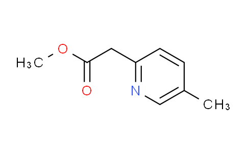 CAS No. 19946-10-2, Methyl 2-(5-methylpyridin-2-yl)acetate
