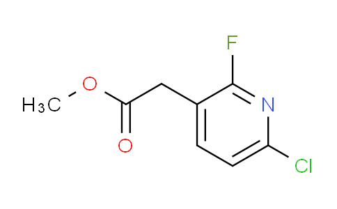 CAS No. 1807169-54-5, Methyl 2-(6-chloro-2-fluoropyridin-3-yl)acetate