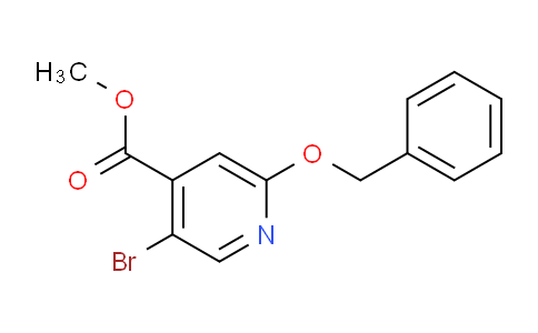 CAS No. 1222090-62-1, Methyl 2-(benzyloxy)-5-bromoisonicotinate