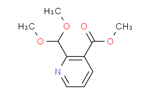 CAS No. 208983-86-2, Methyl 2-(dimethoxymethyl)nicotinate