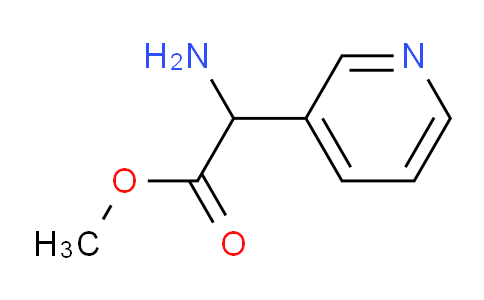 CAS No. 746584-27-0, Methyl 2-amino-2-(pyridin-3-yl)acetate